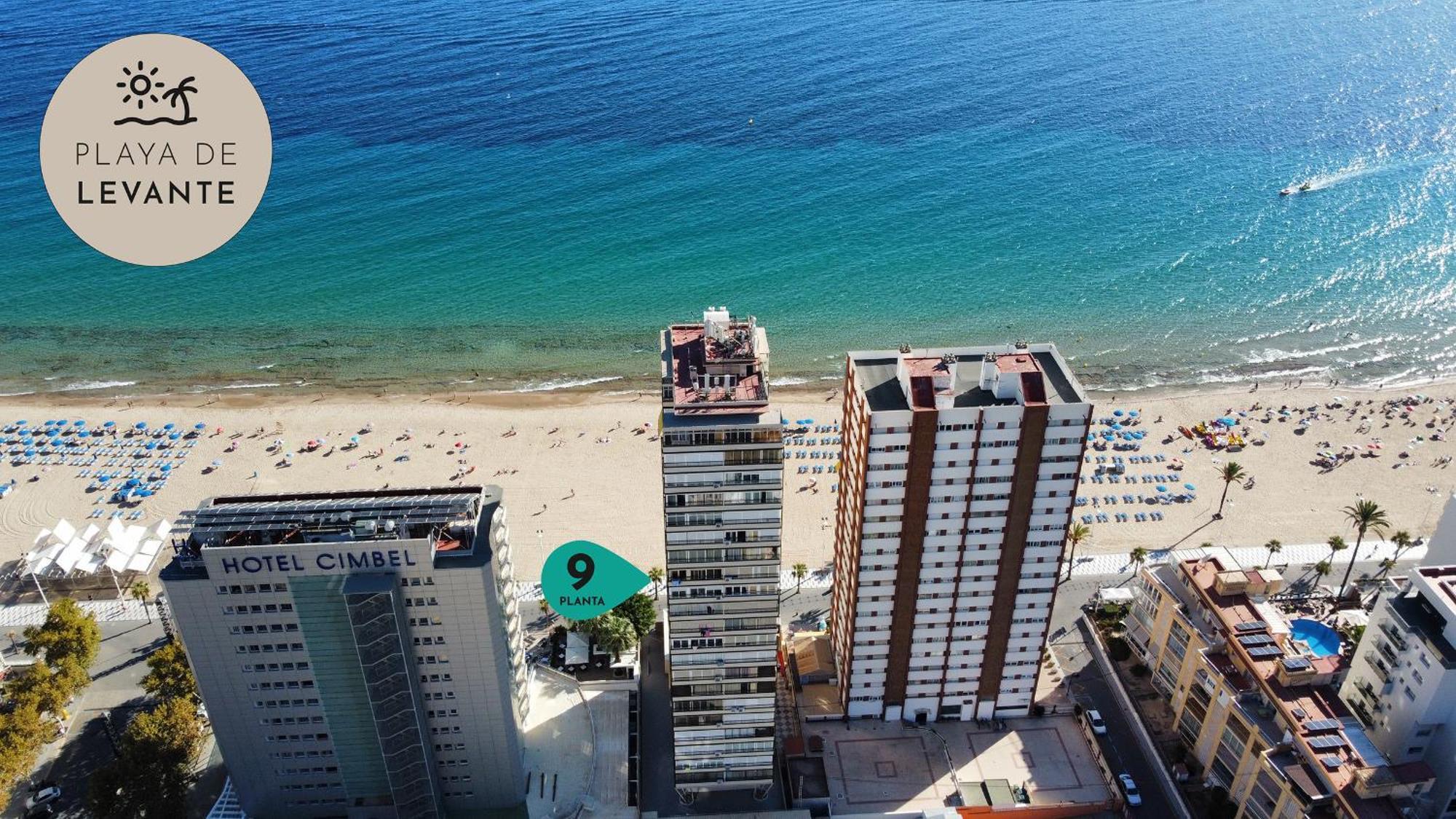 Precioso Estudio Frente La Playa Benidorm Dış mekan fotoğraf